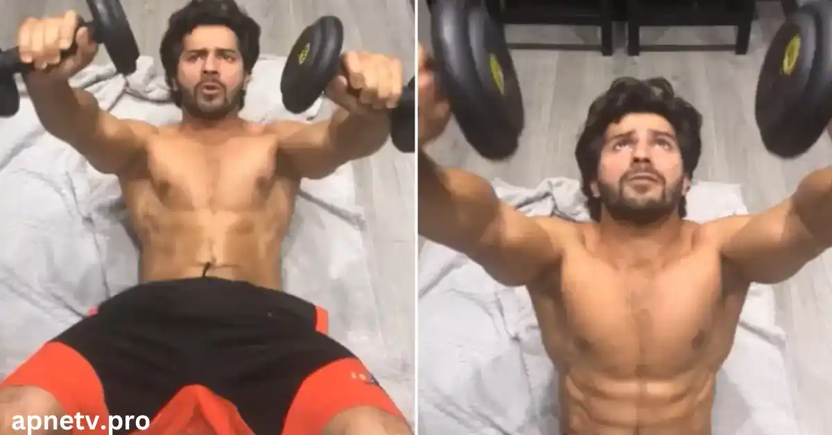 Varun Dhawan's Workout Frenzy: Six-Pack Abs Take the Spotlight